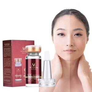 Six Peptides Anti-Aging Anti-Wrinkle Whitening Beauty Serum Tighten Skin NIB